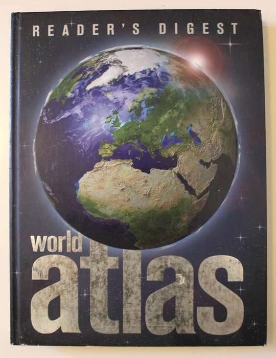 Readers Digest World Atlas Large Atlas (Fold Out Maps) First Edition 2004