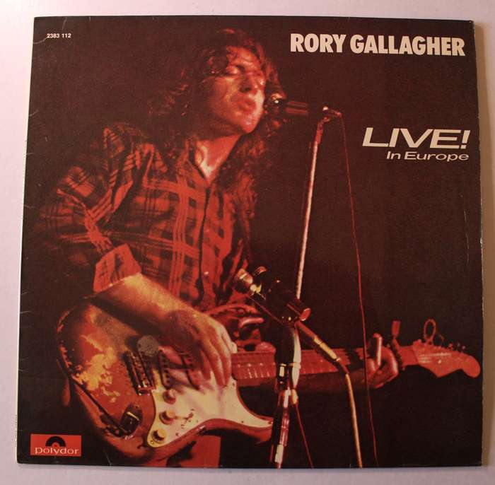 Rory Gallagher Live! In Europe Vinyl LP