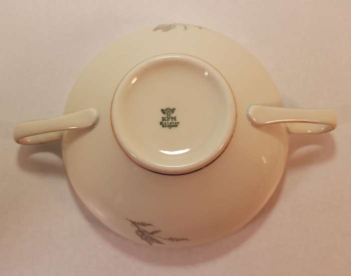 Pair of Rosenthal Krister Double Handled Bone China Soup Bowls