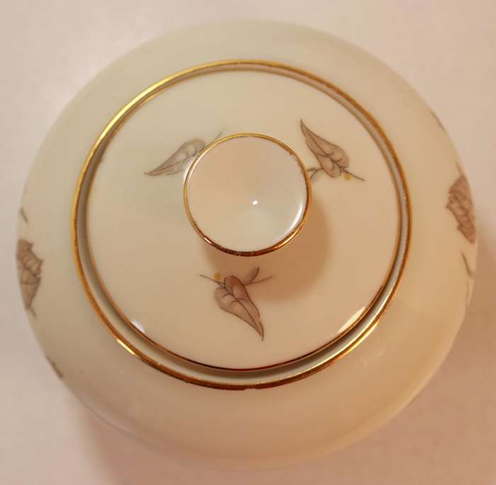 Rosenthal Krister Bone China Tea Service Set, Teapot, Creamers and Sugar Bowl