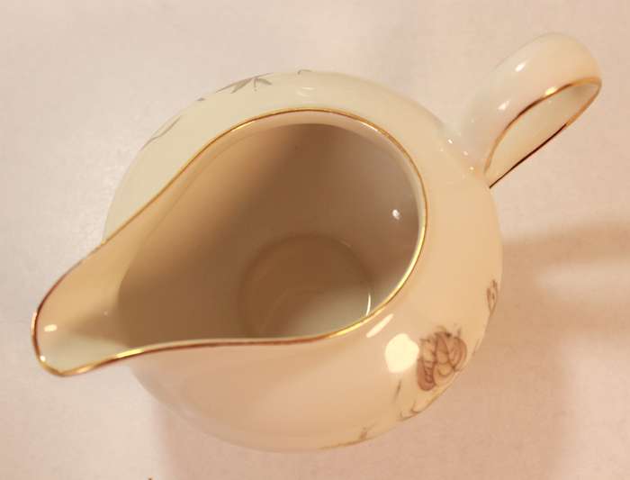 Rosenthal Krister Bone China Tea Service Set, Teapot, Creamers and Sugar Bowl