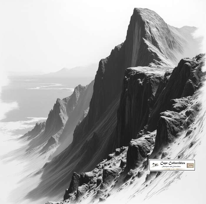 Rugged Mountain Scenery Digital Download Image For Framing