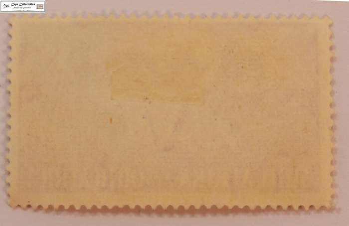 South Africa 1 Penny 1949 Voortrekkers en Route to Natal Stamp (Scott 112)