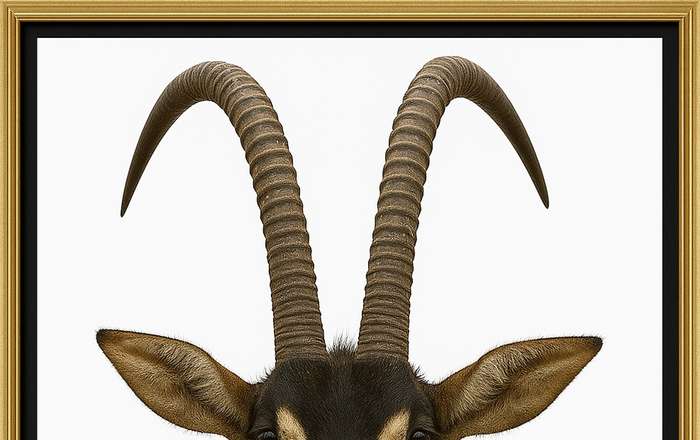 Sable Front On View Digital Download Image For Printing and Framing