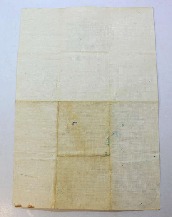 WW2 South African UDF Pilots Safe Conduct Pass Document North Africa Campaign