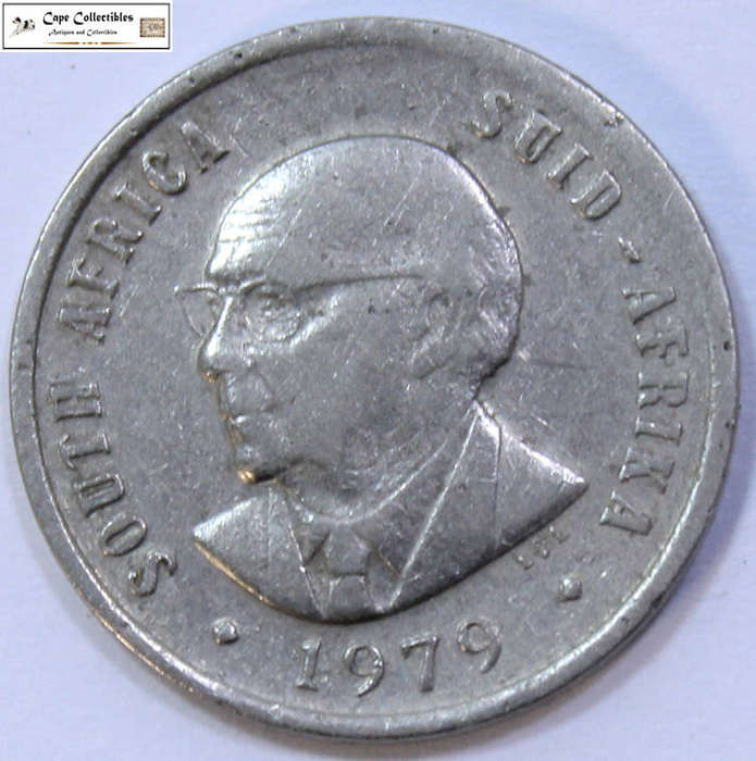 South Africa 10 Cent 1979 Diederichs Coin Circulated