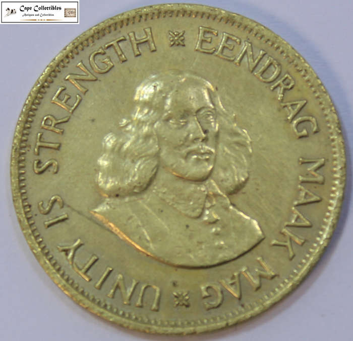 South Africa 1 Cent 1962 Coin Circulated.