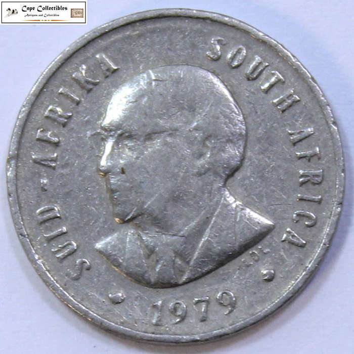 South Africa 5 Cent Coin Commemorative Issue 1979 Diederichs Circulated