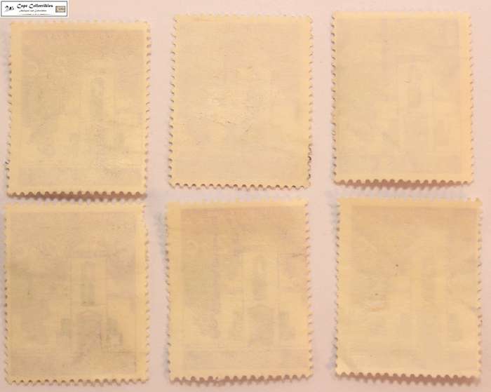 South Africa 6 x 2 1/2 Cent 1961 Groot Constantia Stamps (Scott 330)