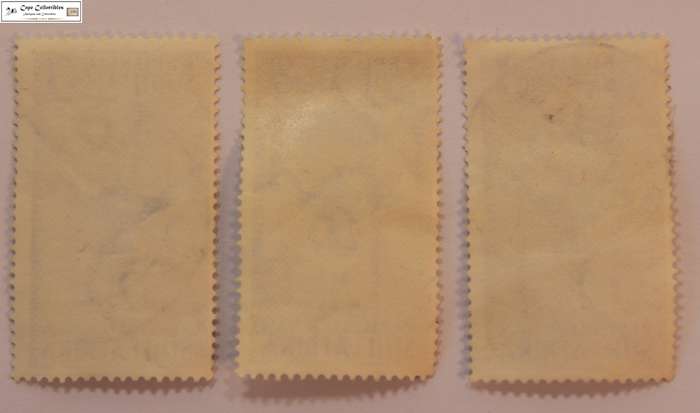 South Africa 3 x 2 1/2 Cents 50 Years SA Nursing Association Anniversary Stamps (Scott 304)