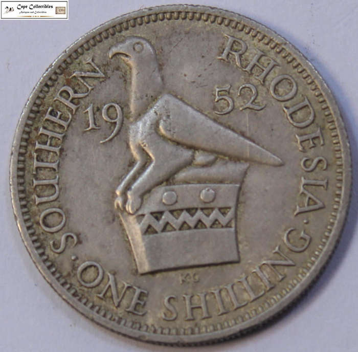 Southern Rhodesia 1 Shilling 1952 Coin Circulated