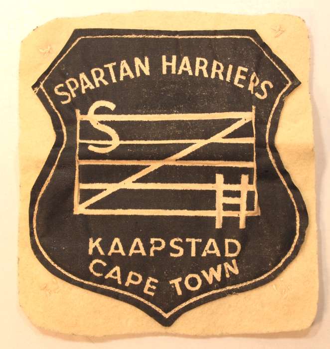 Vintage Spartan Harriers Cape Town Blazer Badge