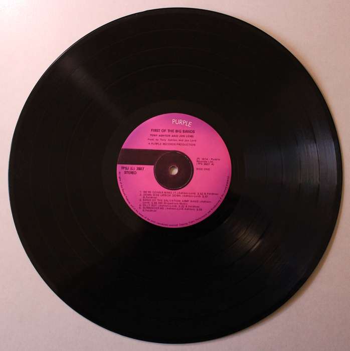 Tony Ashton & Jon Lord First Of The Big Bands Vinyl LP