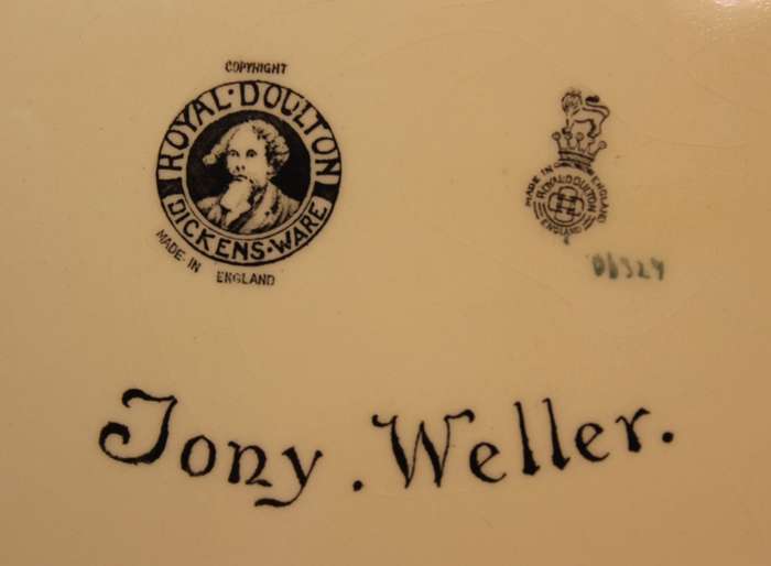 Vintage Royal Doulton Dickens Ware "Tony Weller" D6327 Charger Plate