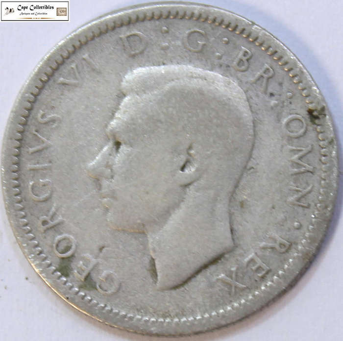 United Kingdom 6 Pence 1937 Coin Circulated