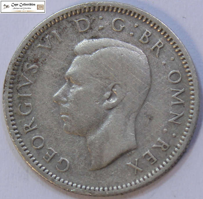 United Kingdom 6 Pence 1946 Coin Circulated