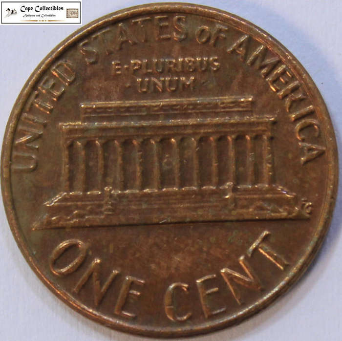 United States Of America 1981 1 Cent Coins "Lincoln Memorial" Circulated