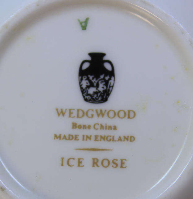 Bone China Ice Rose Bud Vase by Wedgwood