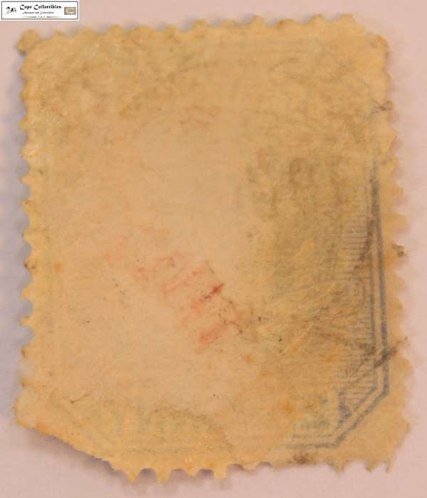 Zuid Afrikaansche Republiek 2 1/2 Penny 1895-1896 Wagon with Pole Stamp (Scott 169)