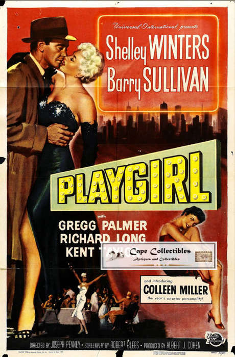 Vintage Film Noir Playgirl Poster Digital Download