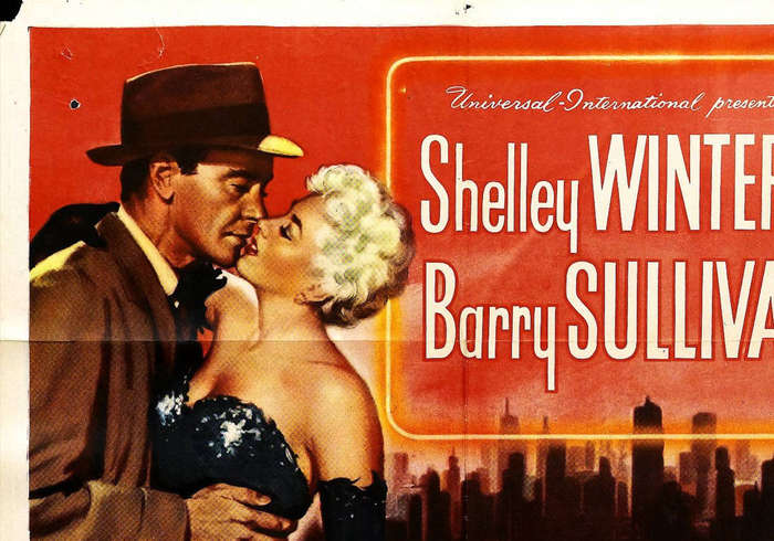 Vintage Film Noir Playgirl Poster Digital Download