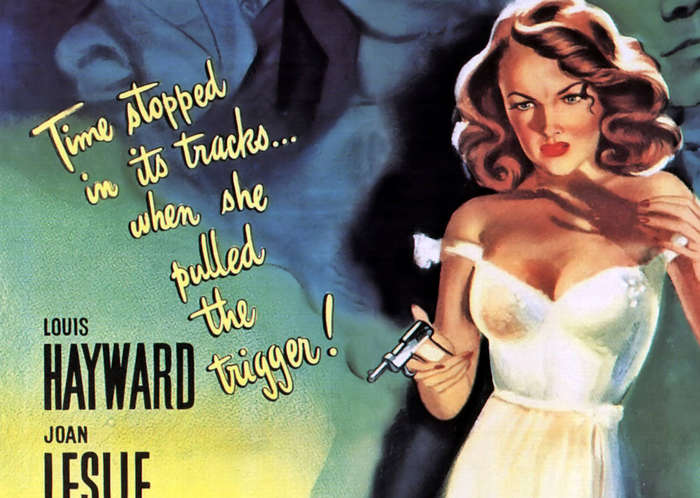Vintage Film Noir Repeat Performance Poster Digital Download