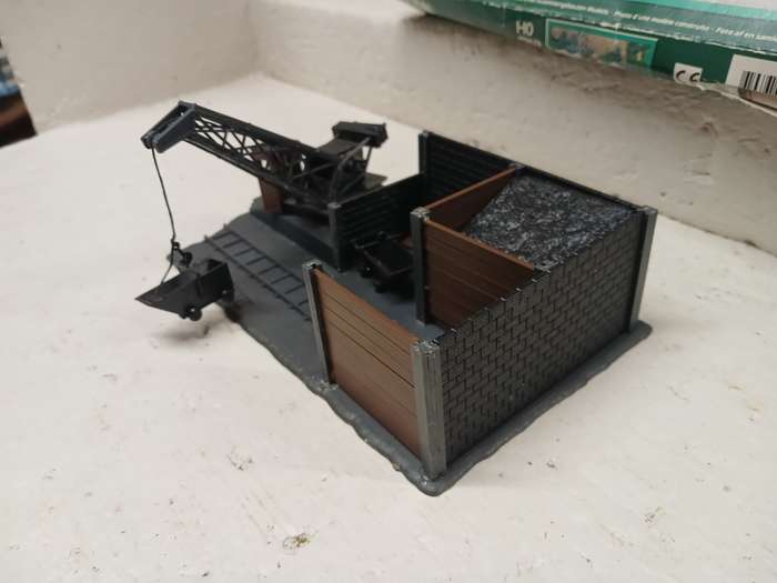 HO SCALE - HELJAN COALING STATION - BOXED