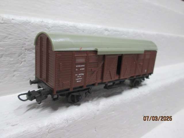 HO SCALE - LIMA - NSB CLOSED WAGON - BOXED
