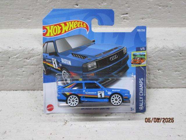 DIE CAST - HOTWHEELS - 1984 AUDI SPORT QUATTRO