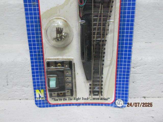 N SCALE - ATLAS - ELECTRIC RIGHT HAND POINT - NO.2705 - BOXED