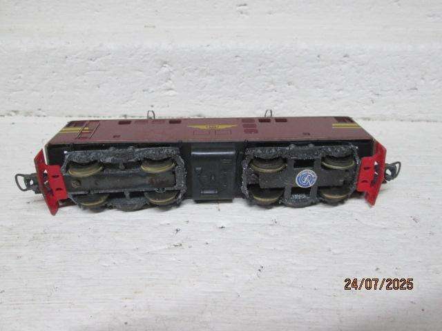 HO SCALE - LIMA - SAR - BROWN 5E ELECTRIC LOCOMOTIVE