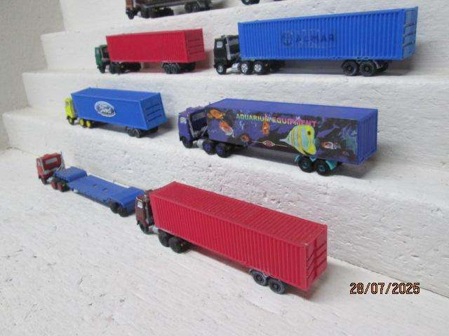 HO SCALE - ROAD TRUCKS - X8 (3D PRINTED)