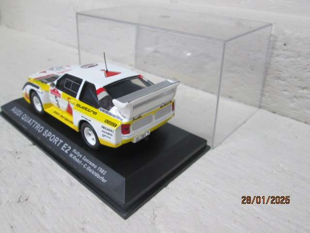 DIE CAST 1:43 SCALE - RALLY CAR -  AUDI QUATTRO SPORT E2