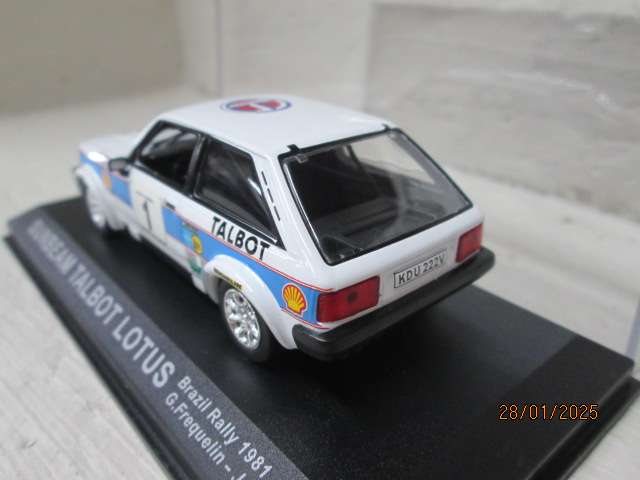 DIE CAST 1:43 SCALE - RALLY CAR -  SUNBEAM TALBOT LOTUS