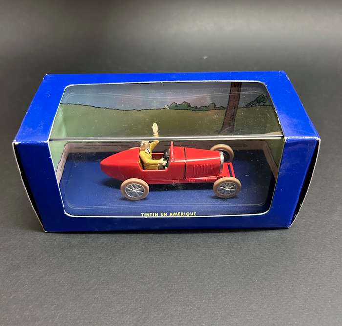 Tintin Bugatti car
