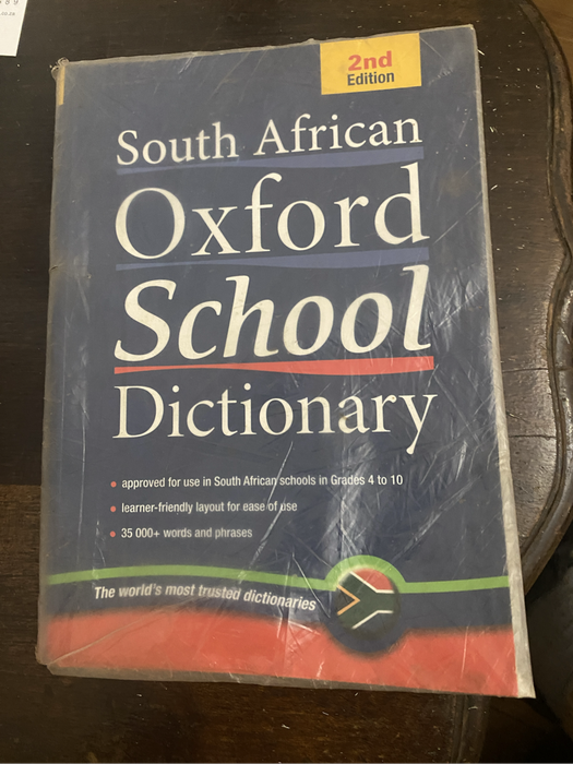 South African Oxford School Dictionary