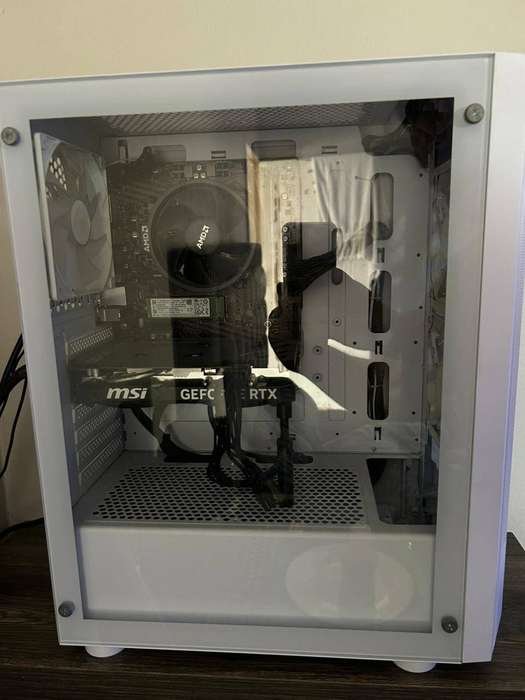 GAMING COMPUTER - RYZEN 5 5500 - A520-M PRO MOTHERBOARD - 32GB MEMORY - 512GB SSD - MSI RTX 4060 8GB