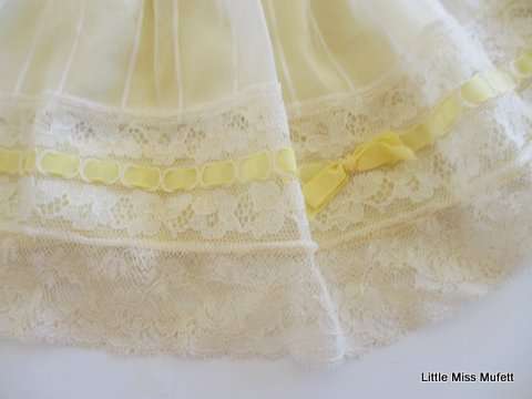 A 1950's Toddlers dress--Can be used for a medium to  large doll