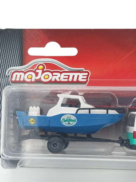 Majorette Volkswagen VW Surf Camper with Boat