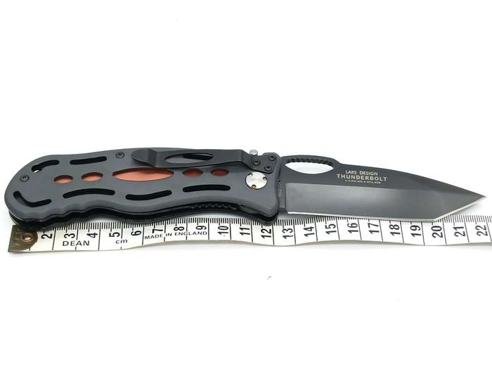 CRKT 7132 Lake Design Thunderbolt folding knife Pocket Knife Tanto lock Blade