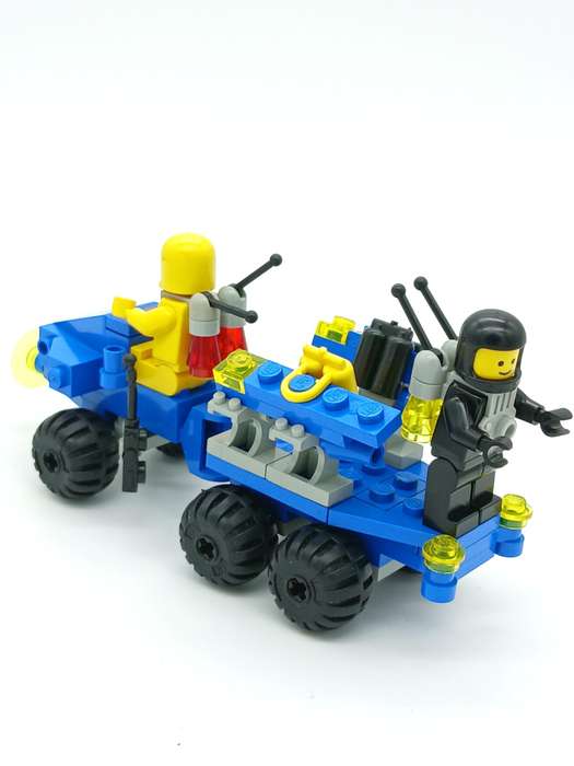 Vintage Lego Space Mobile Command Trailer No.1558 (1986)