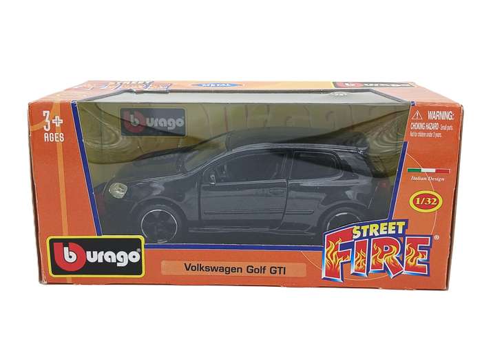 Bburago Volkswagen VW Golf GTI Black 1/32