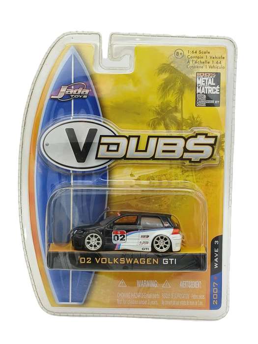 Jada Toys VDUBS 2002 Volkswagen VW Golf GTI (2007)