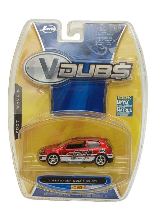 Jada Toys VDUBS Volkswagen VW Golf GTI Mk5 (2007) Red