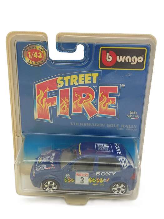 Bburago Volkswagen VW Golf Rally Mk4 Sony