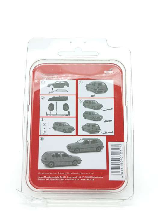 Herpa Volkswagen VW Golf Mk3 Assembled