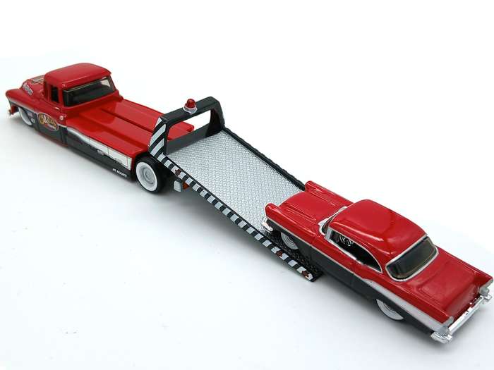 Maisto Elite Transport '57 Chev Tow Flatbed and '57 Chevy Bel Air