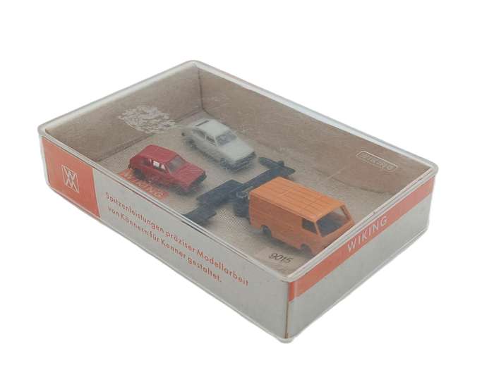 Wiking Volkswagen VW Golf Mk1, Passat and Transporter Van LT28 Set 9015