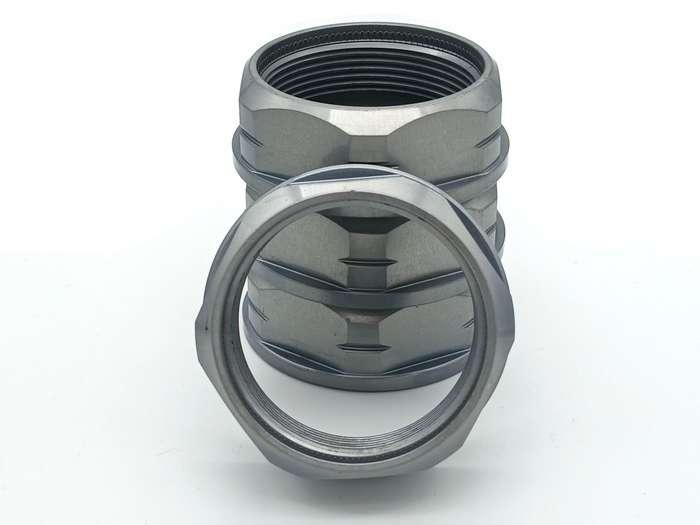 Mag Wheel aluminium hub nuts x4