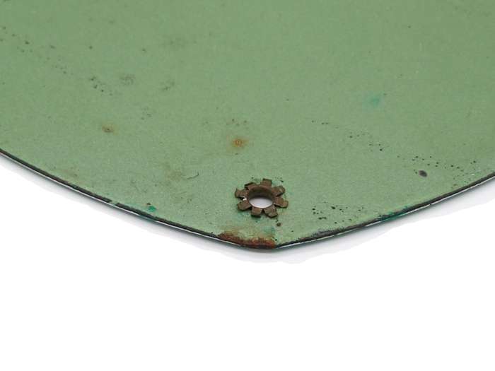 Vintage Enamel BP Petrol metal sign Small